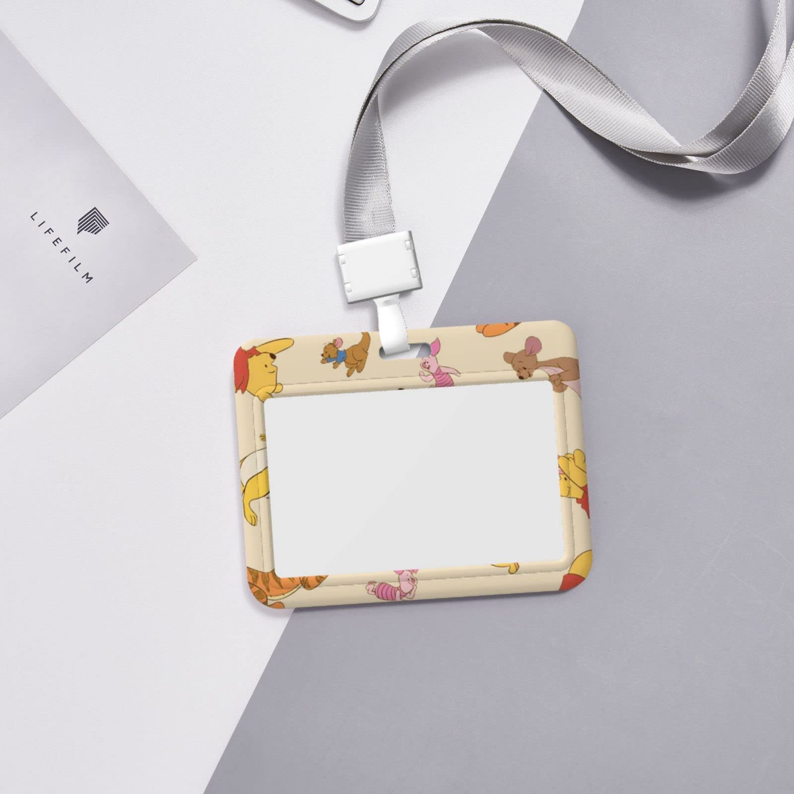 Amazon.co.jp: プーさん idカードホルダー 横 パスケース おしゃれ